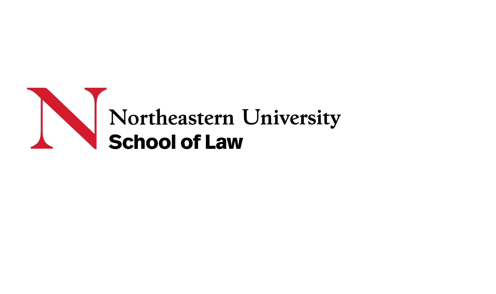Northeastern University School of Law logo